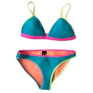 Triangl Neoprene Bikini Top and Bottom